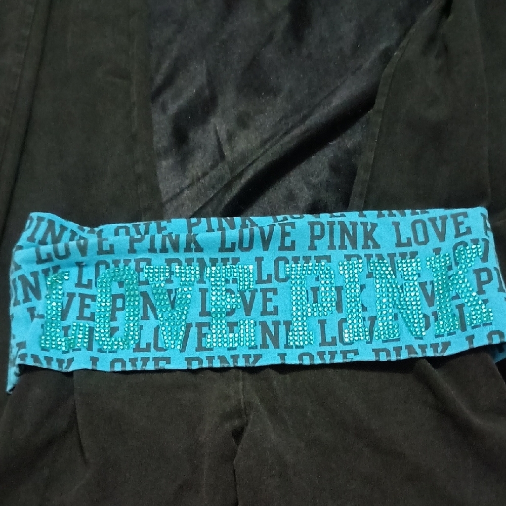 Victoria's Secret htf Y2K Fold Over Bling Yogas
